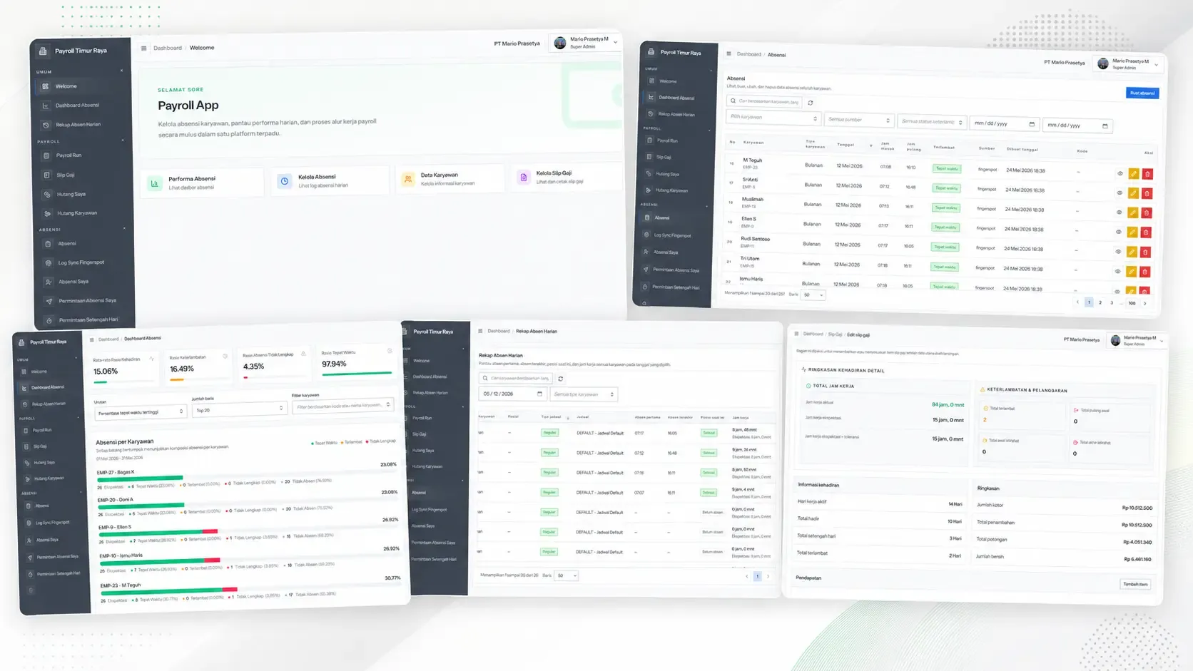 Timur Raya Payroll